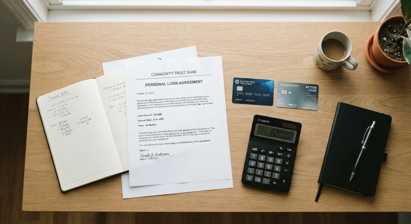 Credit Cards vs Personal Loans for Paying Down Debt