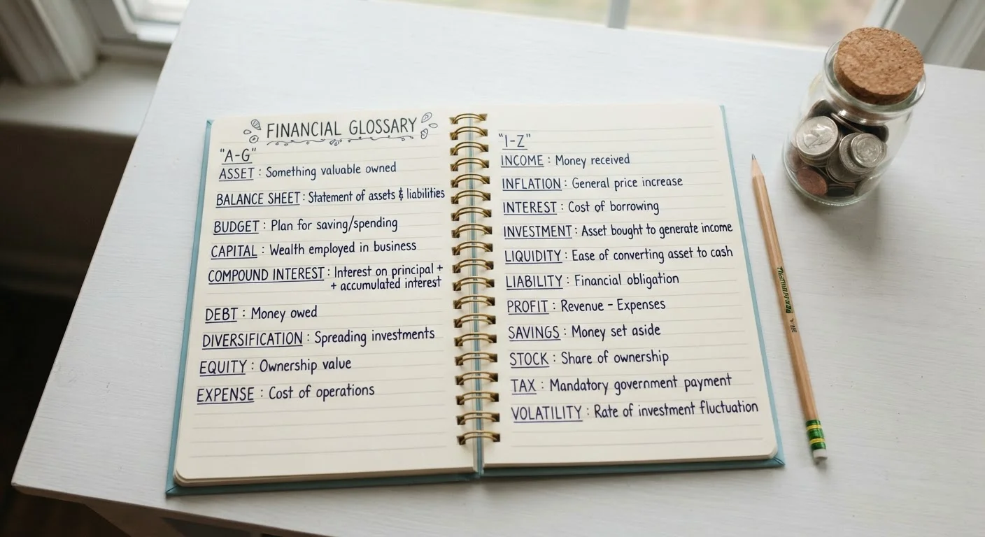 Key Savings Terms Every Beginner Should Know