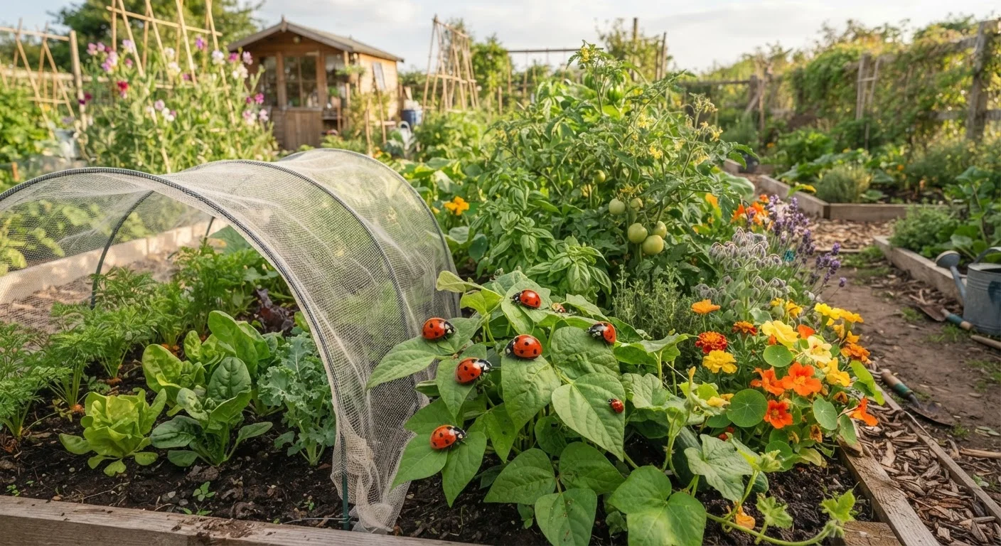 Natural Pest Control in the Vegetable Garden