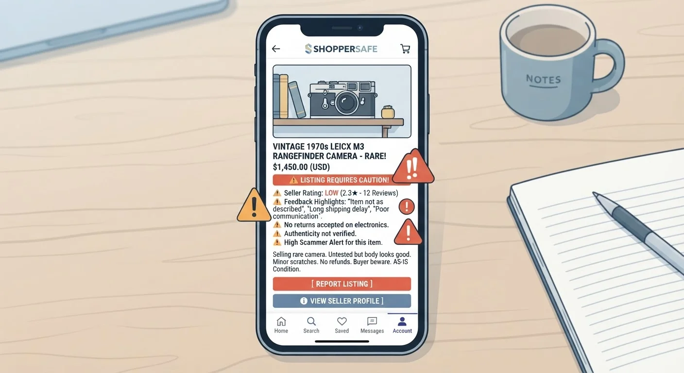 Online Marketplace Red Flags Every Shopper Should Recognise