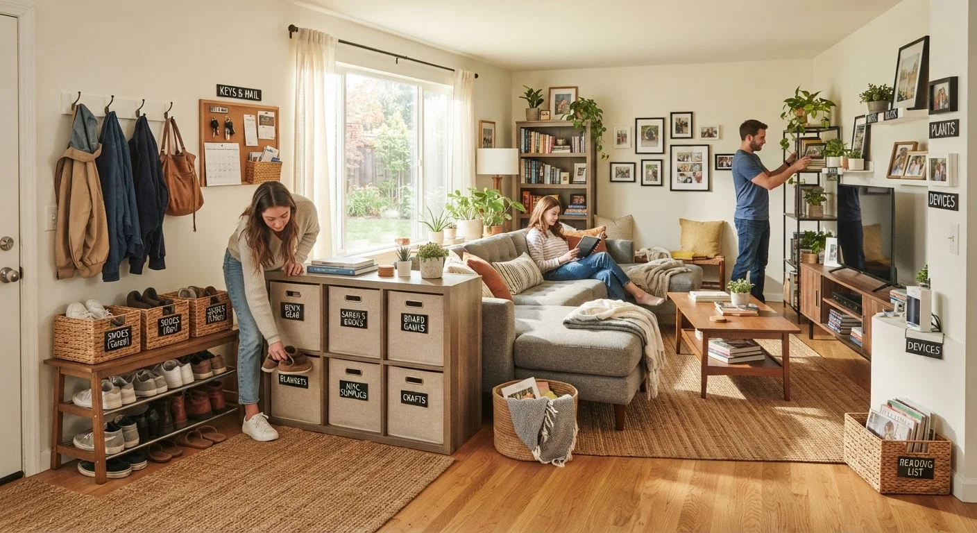 Shared Spaces, Different Habits: Organizing a Home with Multiple People