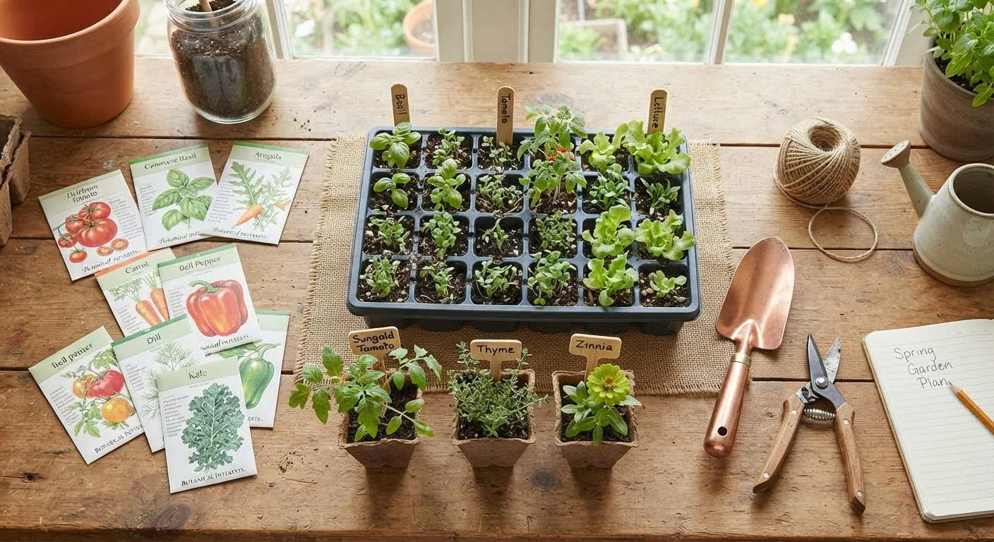 Starting Vegetables from Seed vs. Buying Transplants